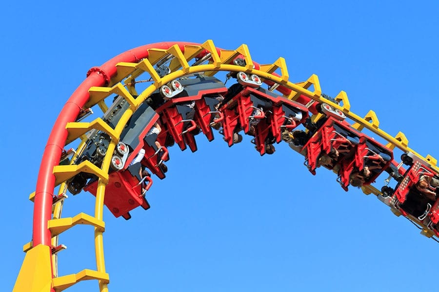 amusement park ride high wind risk control