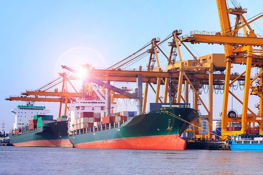 marine industry high wind risk control